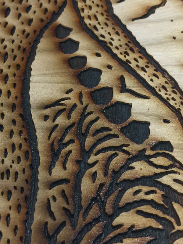 Engraved Wood Print - Samaritan Press