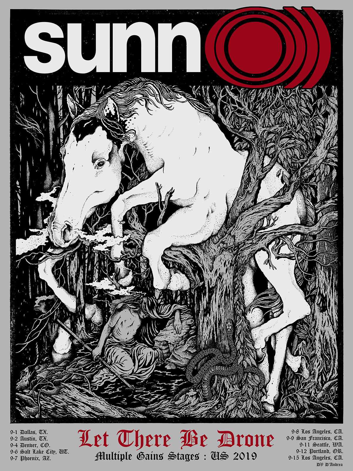 SunnO))) "Let There Be Drone" 2019 - Samaritan Press