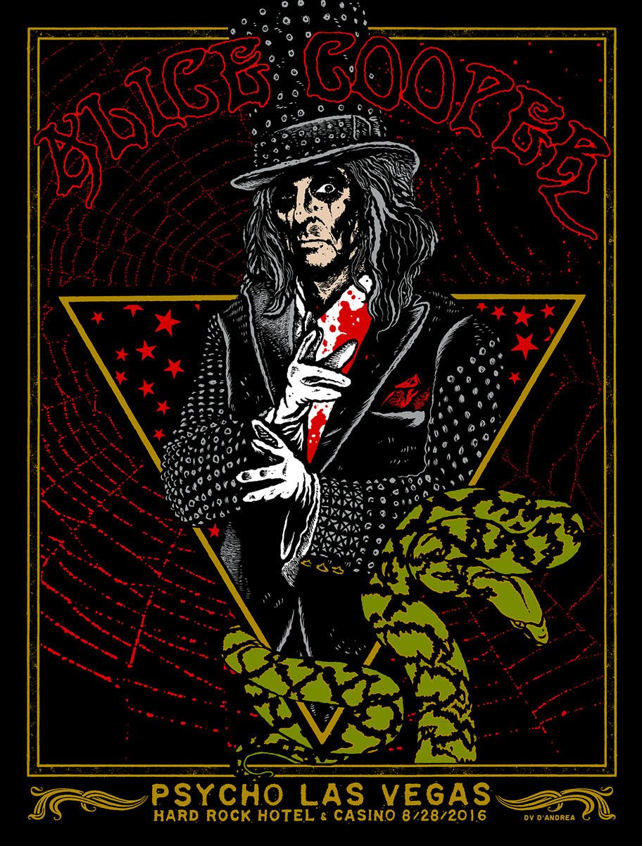 Alice Cooper : Psycho Las Vegas 2016 - Samaritan Press