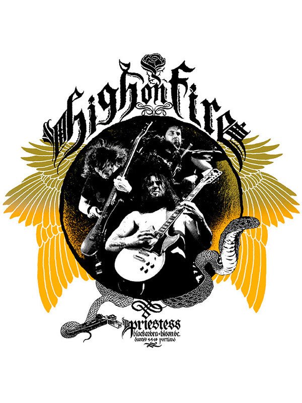 High on Fire : Portland 2010 - Samaritan Press