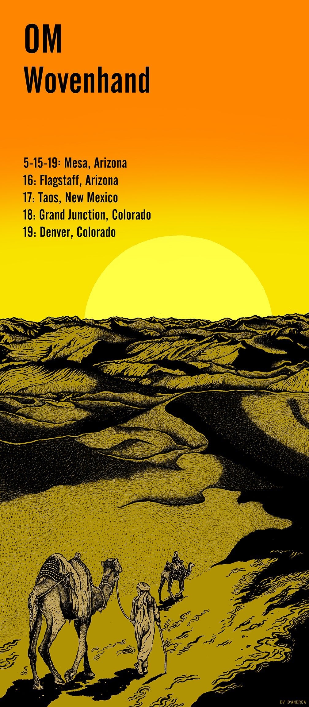 Om / Wovenhand : Southwest 2019 - Samaritan Press